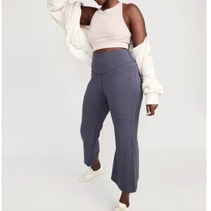 BRAND NEW Old Navy Extra High-Waisted PowerChill Cropped Wide-Leg Yoga Pants 4XL